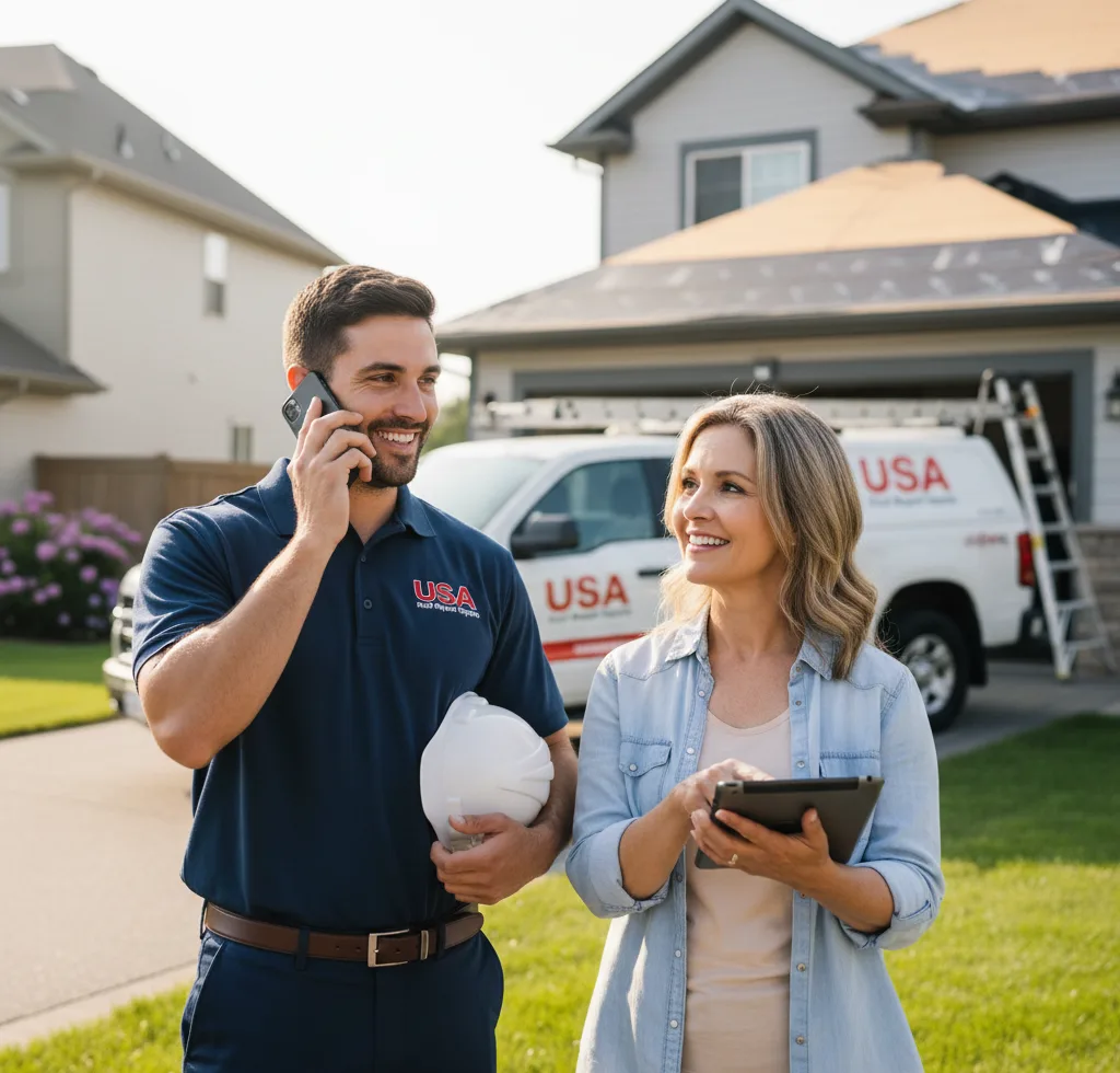 USA Roof Repair Experts customer support in Fontana